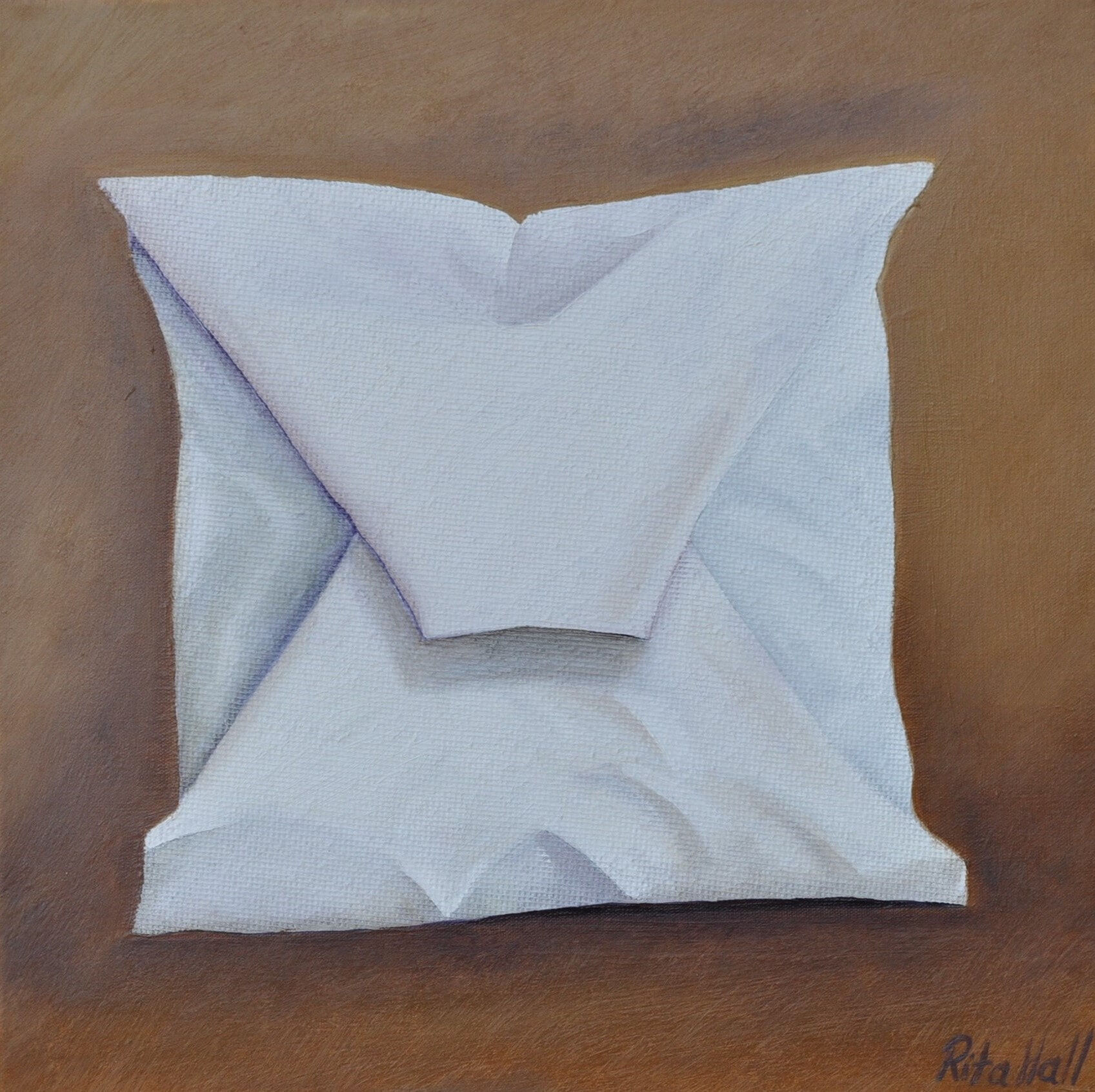 26. Primed Belgian Linen III Oil on Canvas 45 x 45cm