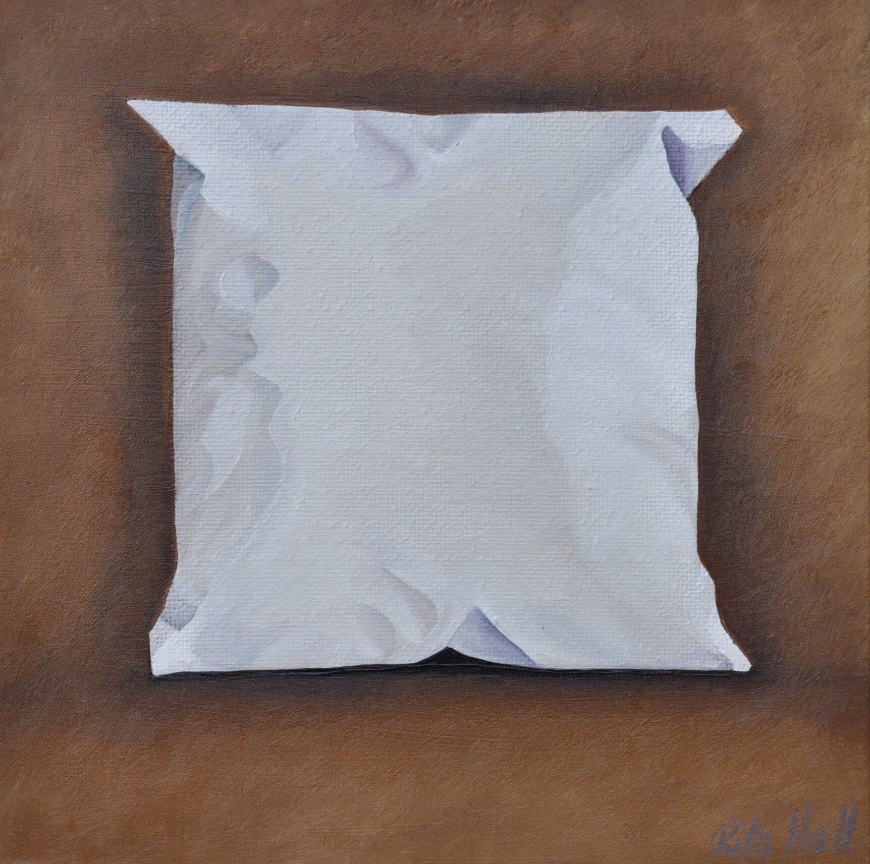 25. Primed Belgian Linen II Oil on Canvas 45 x 45cm