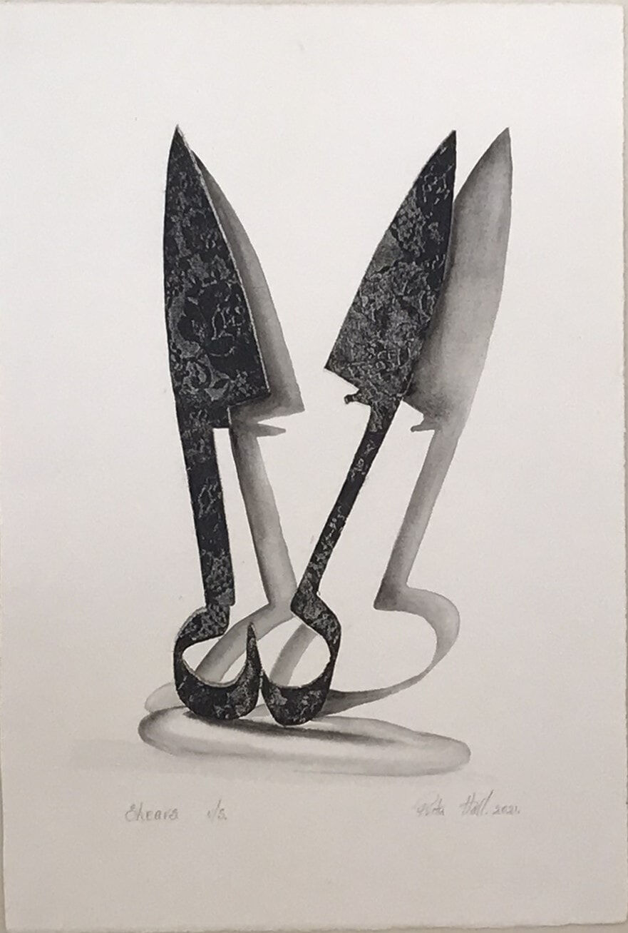 Shears 2021 56 x 37cm