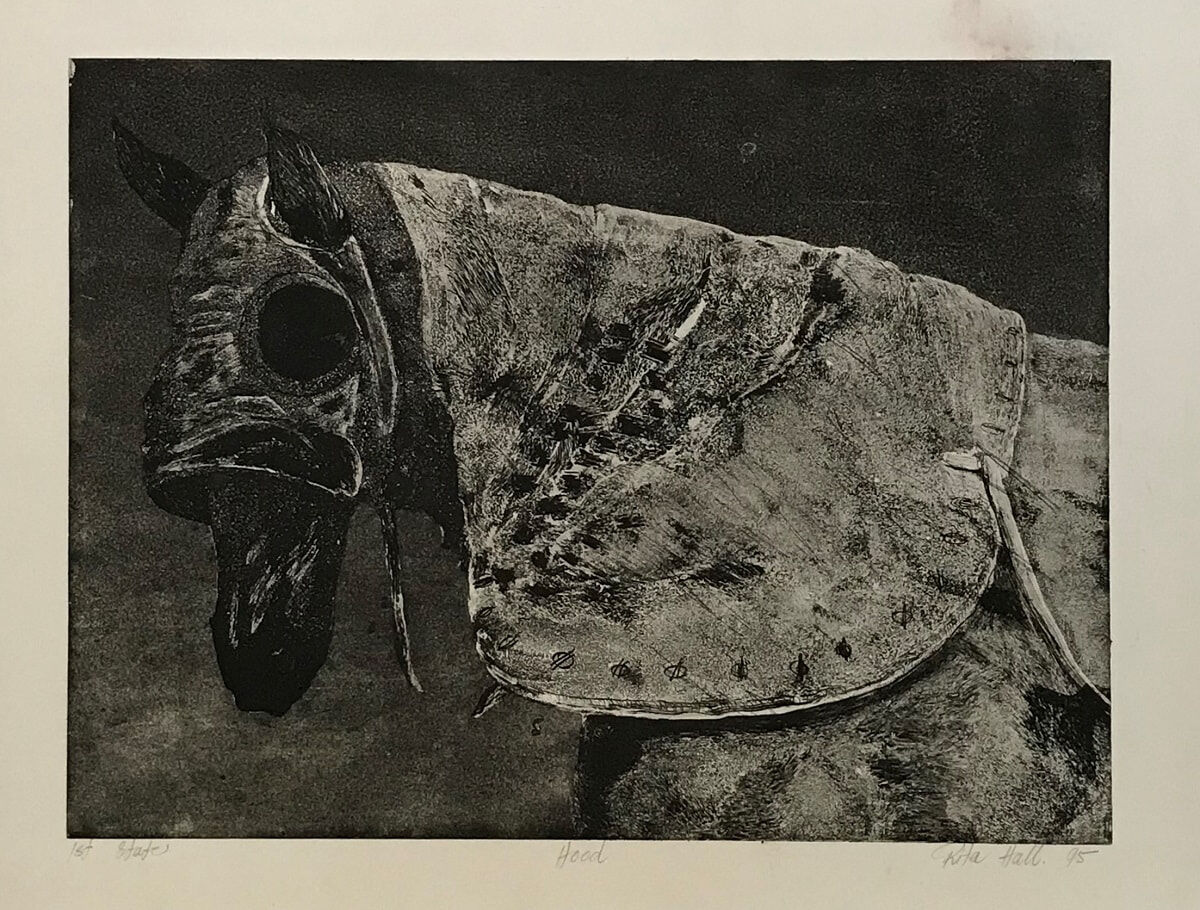 Hood 1st State  1995 Etching 56 x 76cm