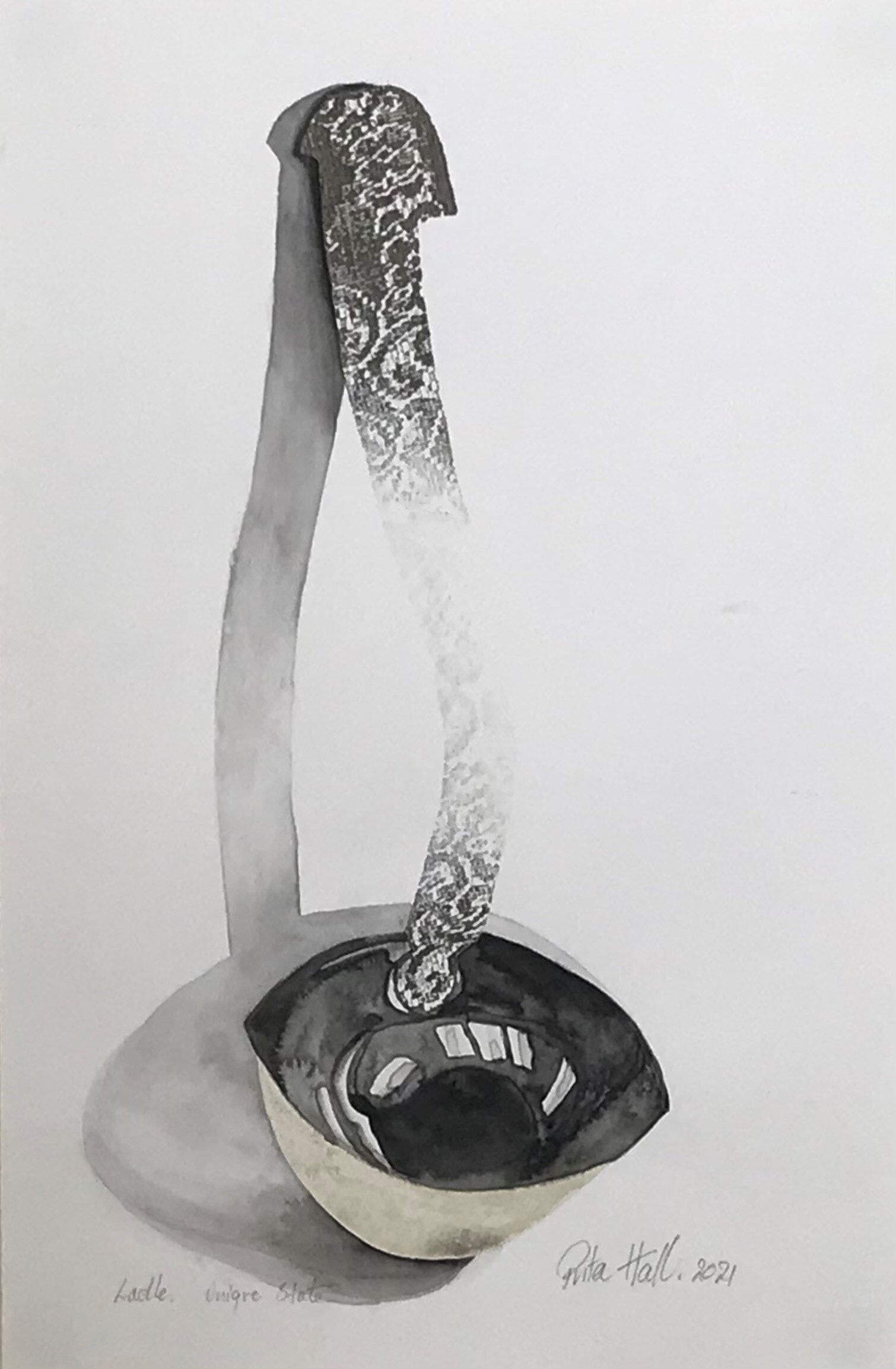 Ladle 2021 50 x 33cm