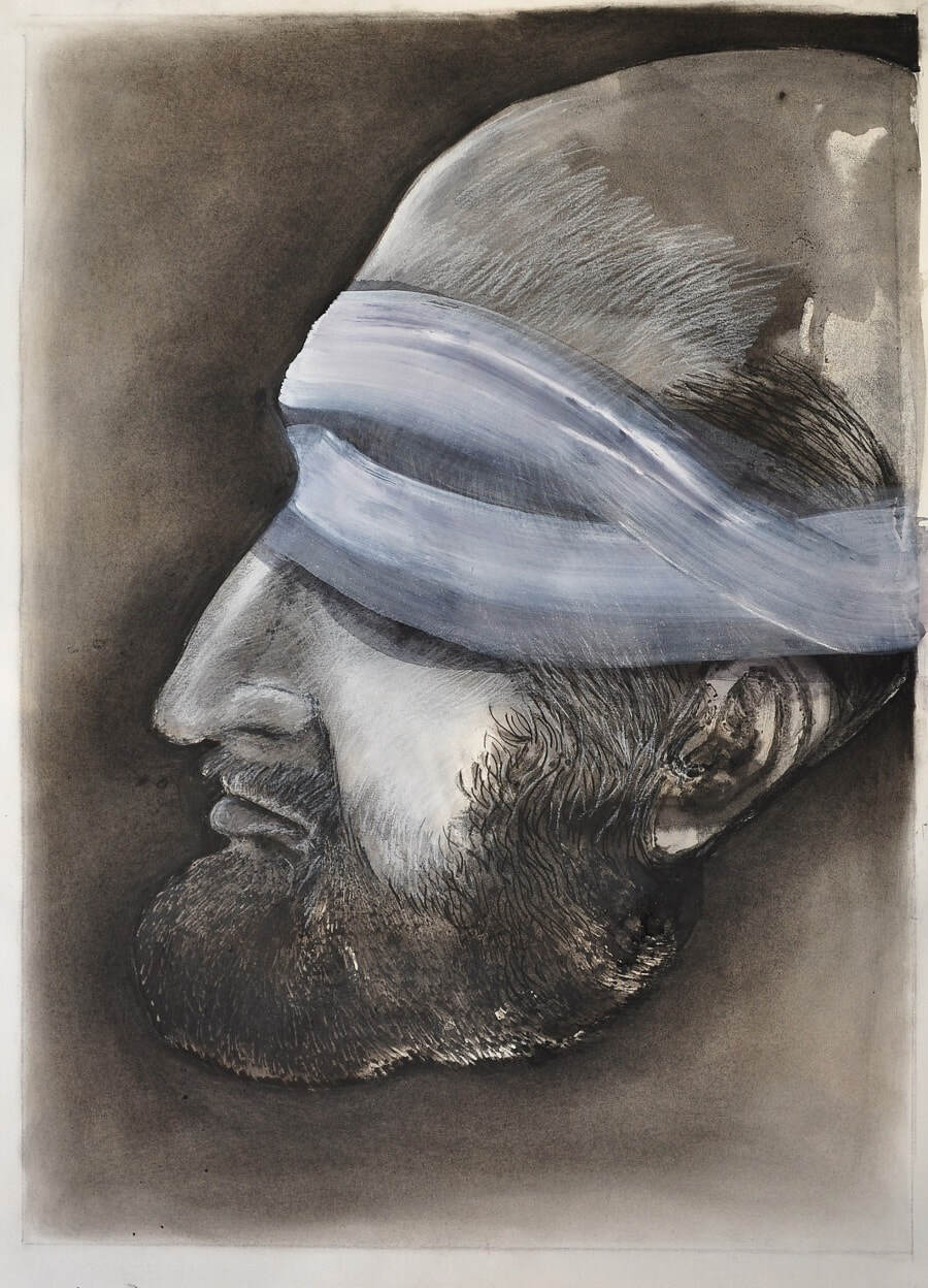 'Sexual gratification. You call this sexual gratification!' 2012 Monoyype 70x50cm